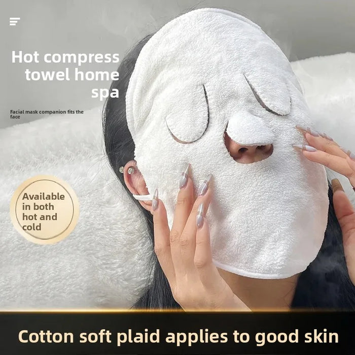 Facial Towel Ear-Hanging Hot and Cold Compress