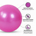 65cm Yoga Exercise Ball - Flamin' Fitness