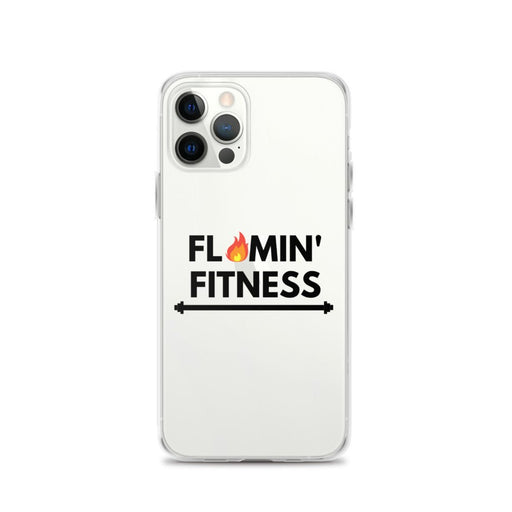 Clear iPhone Case - Flamin' Fitness