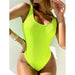 Crochet Style One-Piece Swimsuit - Flamin' Fitness