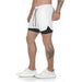 Men's 2-In-1 Sports Shorts - Flamin' Fitness