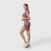 Short Sleeve Top & Leggings Gym Set - Flamin' Fitness