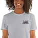 Sport Grey Embroidered Logo T-Shirt - Flamin' Fitness