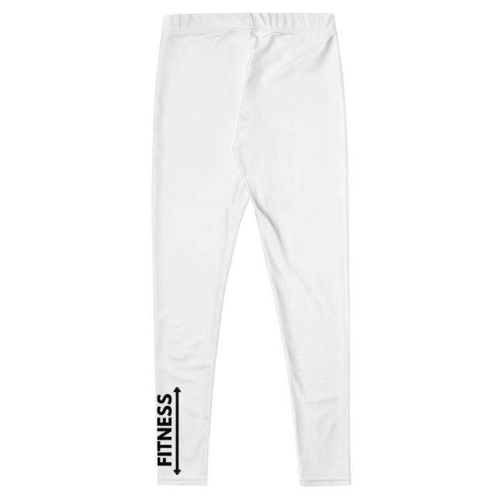 Women's White Gym Leggings - Flamin' Fitness
